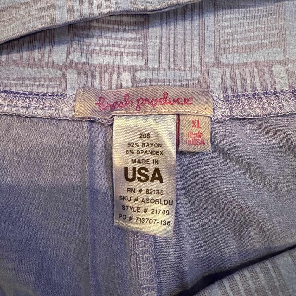 Fresh Produce Blue Textured Mini Skirt - Picture 4 of 4